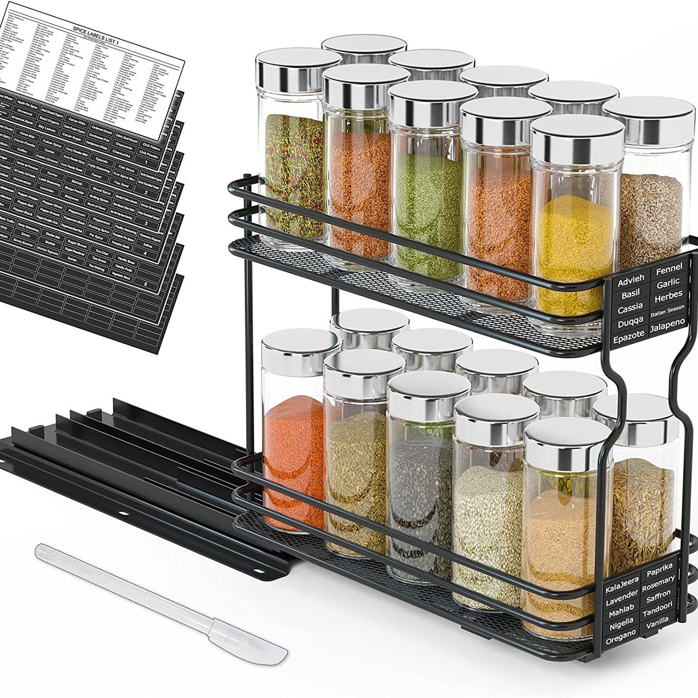 Rotatable Kitchen Spice Rack