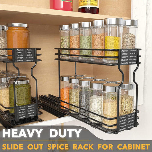 Rotatable Kitchen Spice Rack