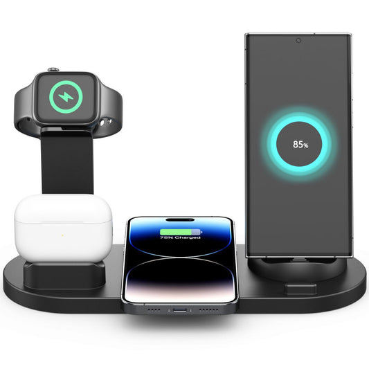 Three-in-One Wireless Charger Stand