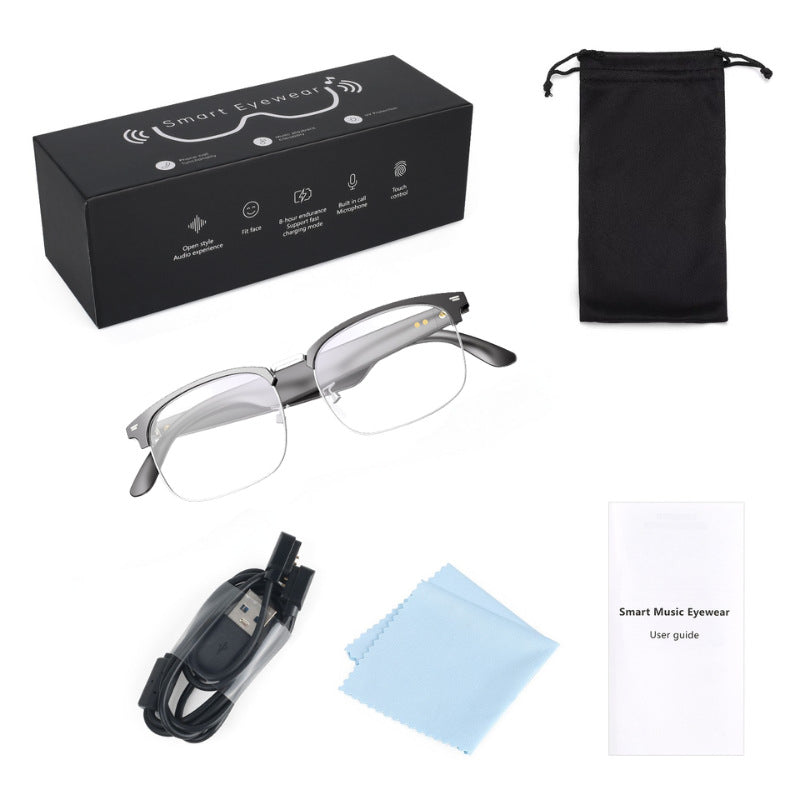 Smart Bluetooth Glasses with Translation and Color-Changing Lenses