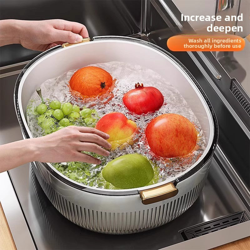 Double Layer Kitchen Sink Drain Basket