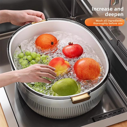 Double Layer Kitchen Sink Drain Basket