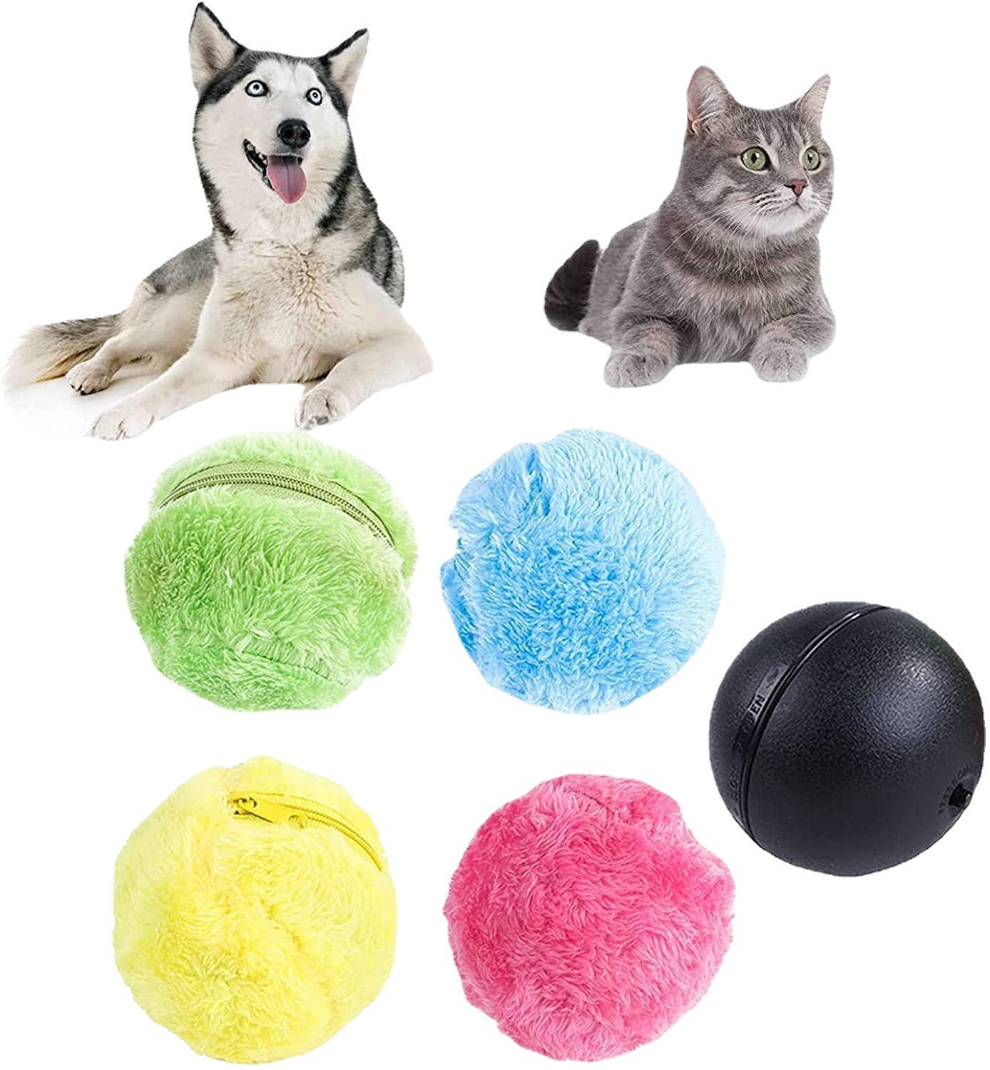 Automatic Electric Rolling Pet Toy Ball
