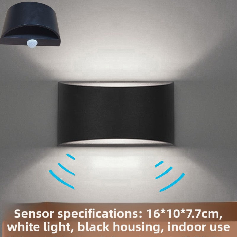 Modern Dual Head Sensor Wall Lamp