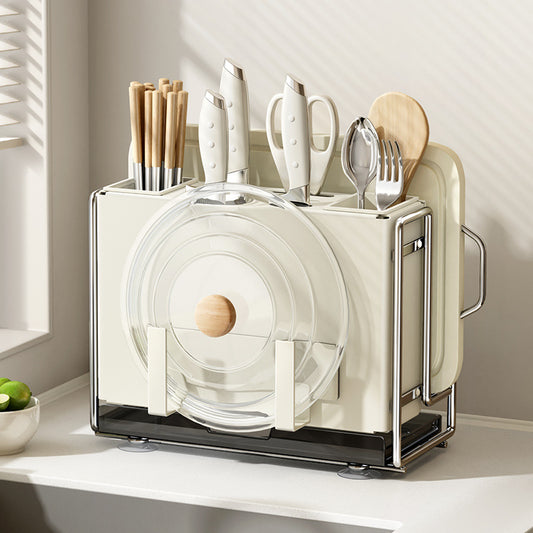 Kitchen knife rack organizer